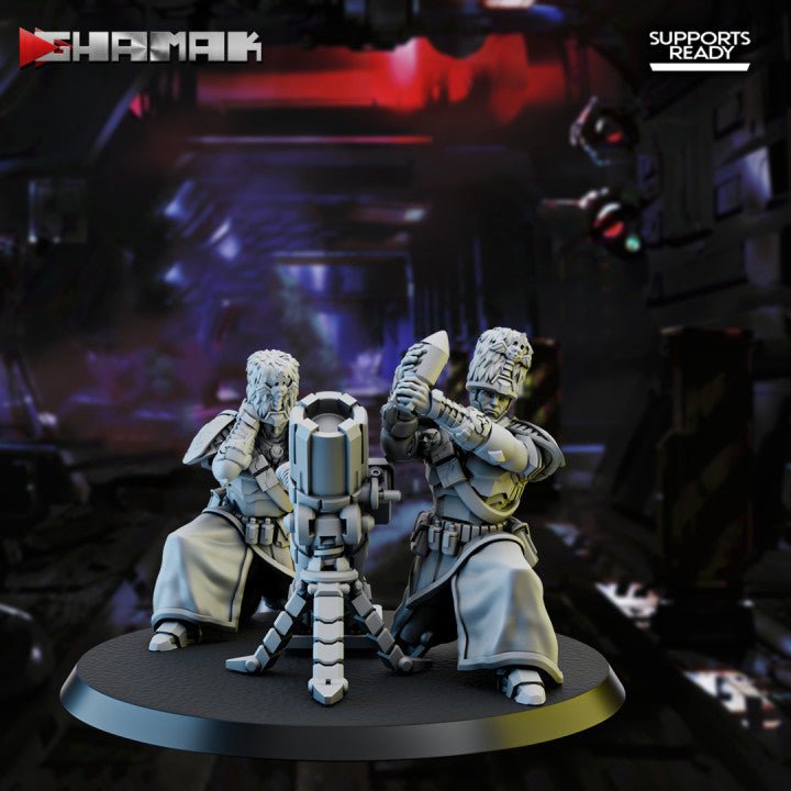 First born Mortor squad, Resin miniatures 11:56 (28mm / 32mm) scale - Ravenous Miniatures