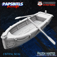 Fishing Boat, 32mmScale 3d Printed Resin Miniatures - Ravenous Miniatures
