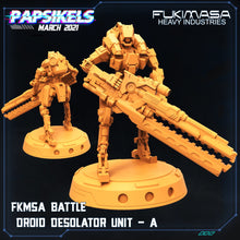 Load image into Gallery viewer, FKMSA Desolator, 32mm Scale 3d Printed Resin Miniatures - Ravenous Miniatures

