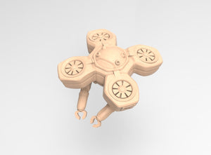 FKMSA_DODONG_DRONE, 3d Printed Resin Miniatures - Ravenous Miniatures