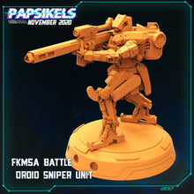 Load image into Gallery viewer, FKMSA Droids, 3d Printed Resin Miniatures - Ravenous Miniatures
