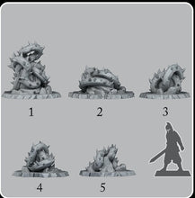 Load image into Gallery viewer, Giant Brambles, resin miniatures - Ravenous Miniatures
