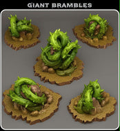 Giant Brambles, resin miniatures - Ravenous Miniatures