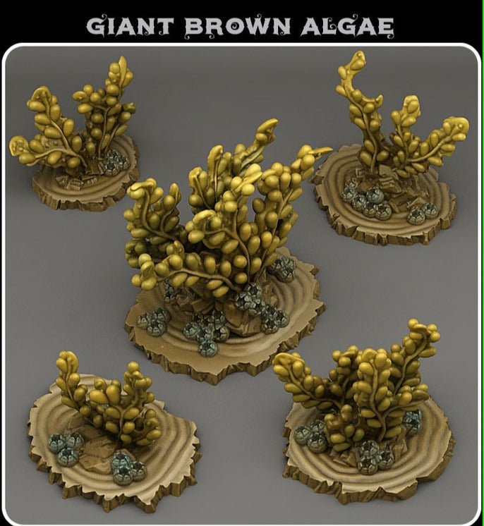 Giant Brown Algae, resin miniatures - Ravenous Miniatures