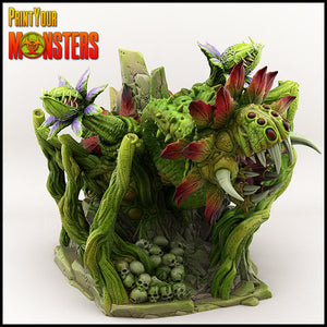 Giant Carnivorous plant, resin miniatures for TTRPG and wargames - Ravenous Miniatures