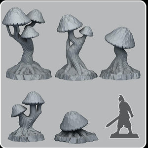 Giant Mushroom, resin miniatures for TTRPG and wargames - Ravenous Miniatures