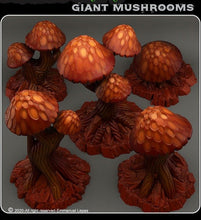 Load image into Gallery viewer, Giant Mushroom, resin miniatures for TTRPG and wargames - Ravenous Miniatures
