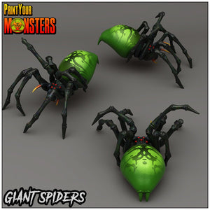 Giant spider, resin miniatures for TTRPG and wargames - Ravenous Miniatures
