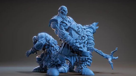 GiantZombie, Resin miniatures 11:56 (28mm / 34mm) scale - Ravenous Miniatures