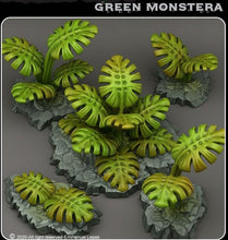 Load image into Gallery viewer, Green Monstera - Ravenous Miniatures
