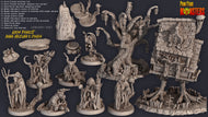 Grim forest, Resin Miniatures by Printyourmonster - Ravenous Miniatures