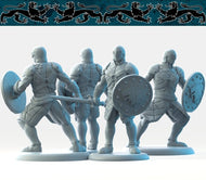 Guards, Resin miniatures 11:56 (28mm / 32mm) scale - Ravenous Miniatures