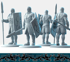 Guards, Resin miniatures 11:56 (28mm / 32mm) scale - Ravenous Miniatures