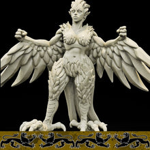 Load image into Gallery viewer, Harpy, Resin miniatures 11:56 (28mm / 34mm) scale - Ravenous Miniatures
