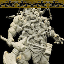 Load image into Gallery viewer, Hecatoncheires, Resin miniatures 11:56 (28mm / 34mm) scale - Ravenous Miniatures
