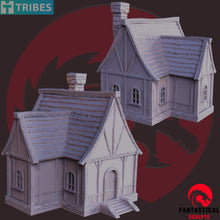 Load image into Gallery viewer, House common, Unpainted Resin Miniature Models. - Ravenous Miniatures
