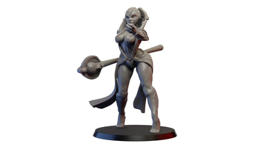 Hybrids Pin-up, Resin miniatures 11:56 (28mm / 32mm) scale - Ravenous Miniatures