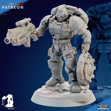 Load image into Gallery viewer, Imperator incursor, Resin miniatures Unpainted, Unassembled. - Ravenous Miniatures
