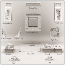 Cargar imagen en el visor de la galería, Infested Temple entrance - Ravenous Miniatures

