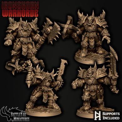 Ironskin Warforged, Resin miniatures 11:56 (28mm / 34mm) scale - Ravenous Miniatures