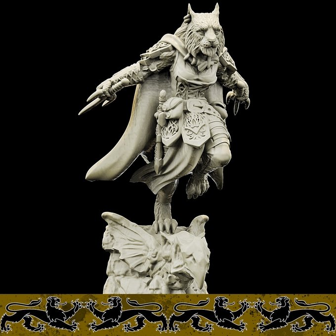 Ishu, Resin miniatures 11:56 (28mm / 34mm) scale - Ravenous Miniatures