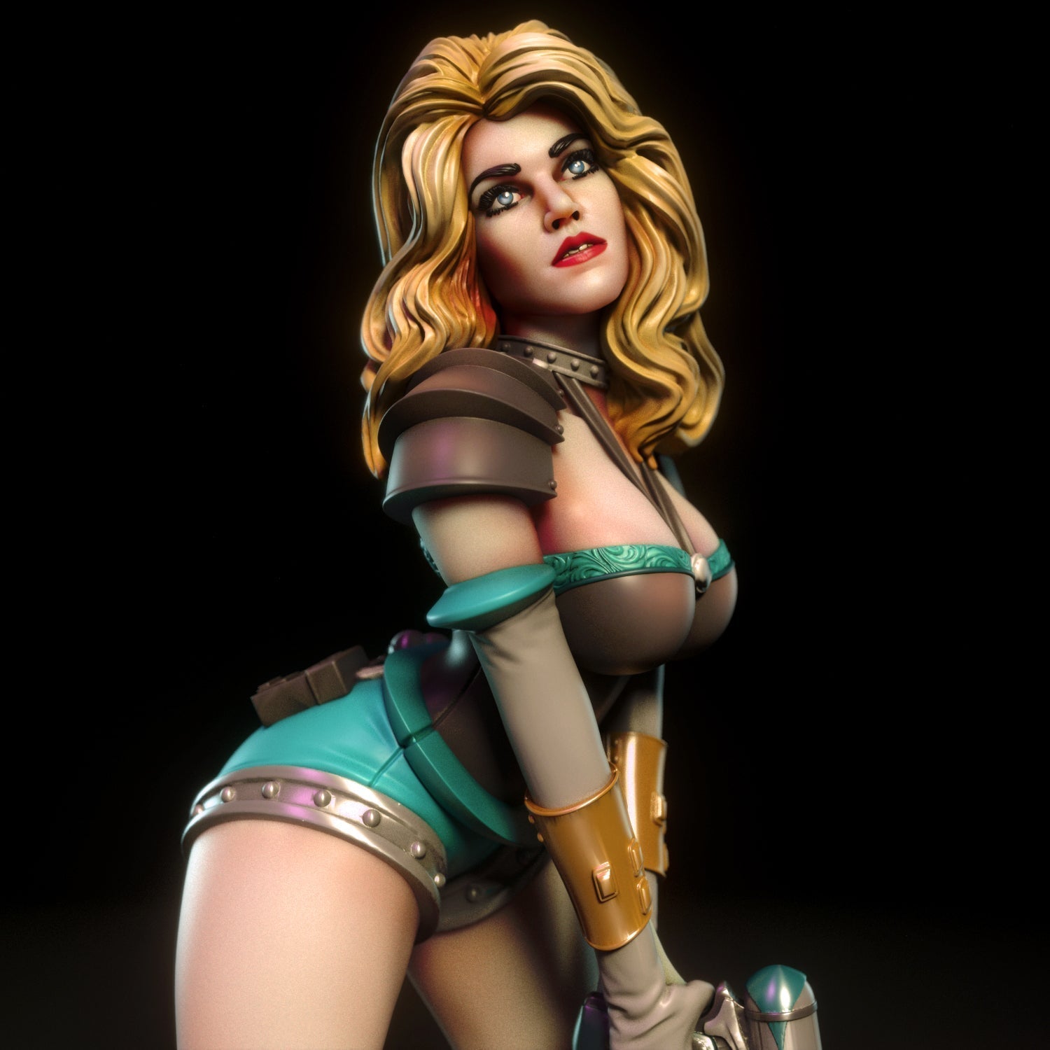 Janet (Scanty), pin-ups Miniatures by Torrida - Ravenous Miniatures
