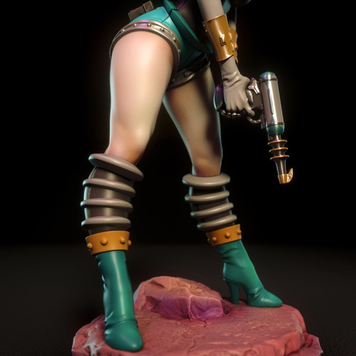 Janet (Scanty), pin-ups Miniatures by Torrida - Ravenous Miniatures