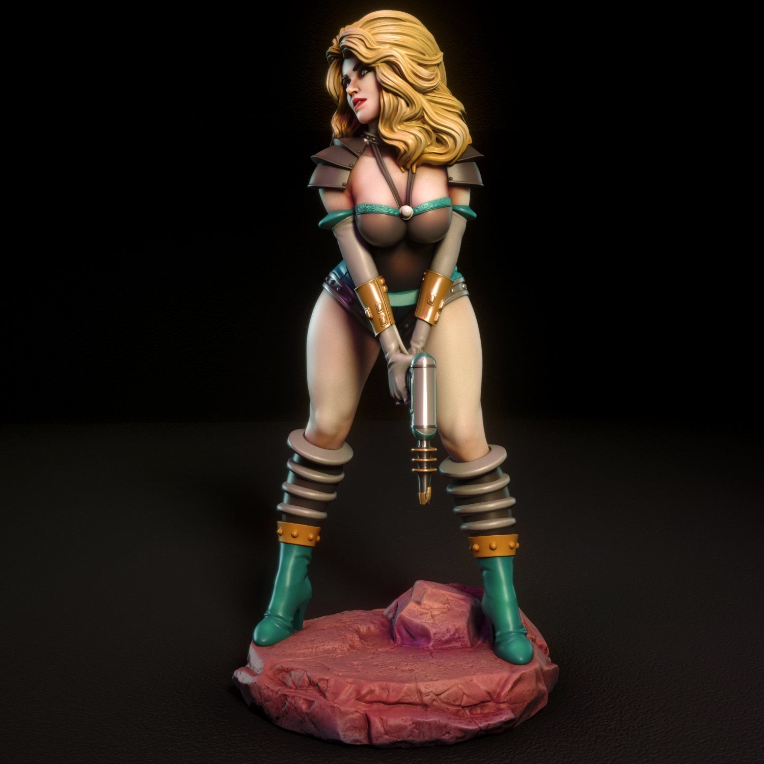 Janet (Scanty), pin-ups Miniatures by Torrida - Ravenous Miniatures