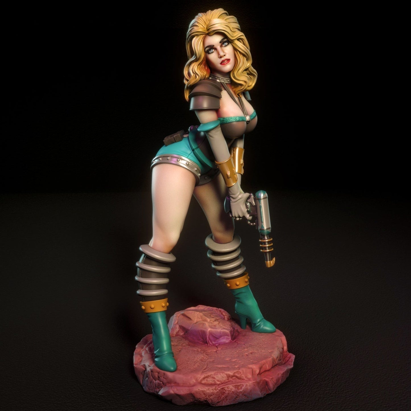 Janet (Scanty), pin-ups Miniatures by Torrida - Ravenous Miniatures