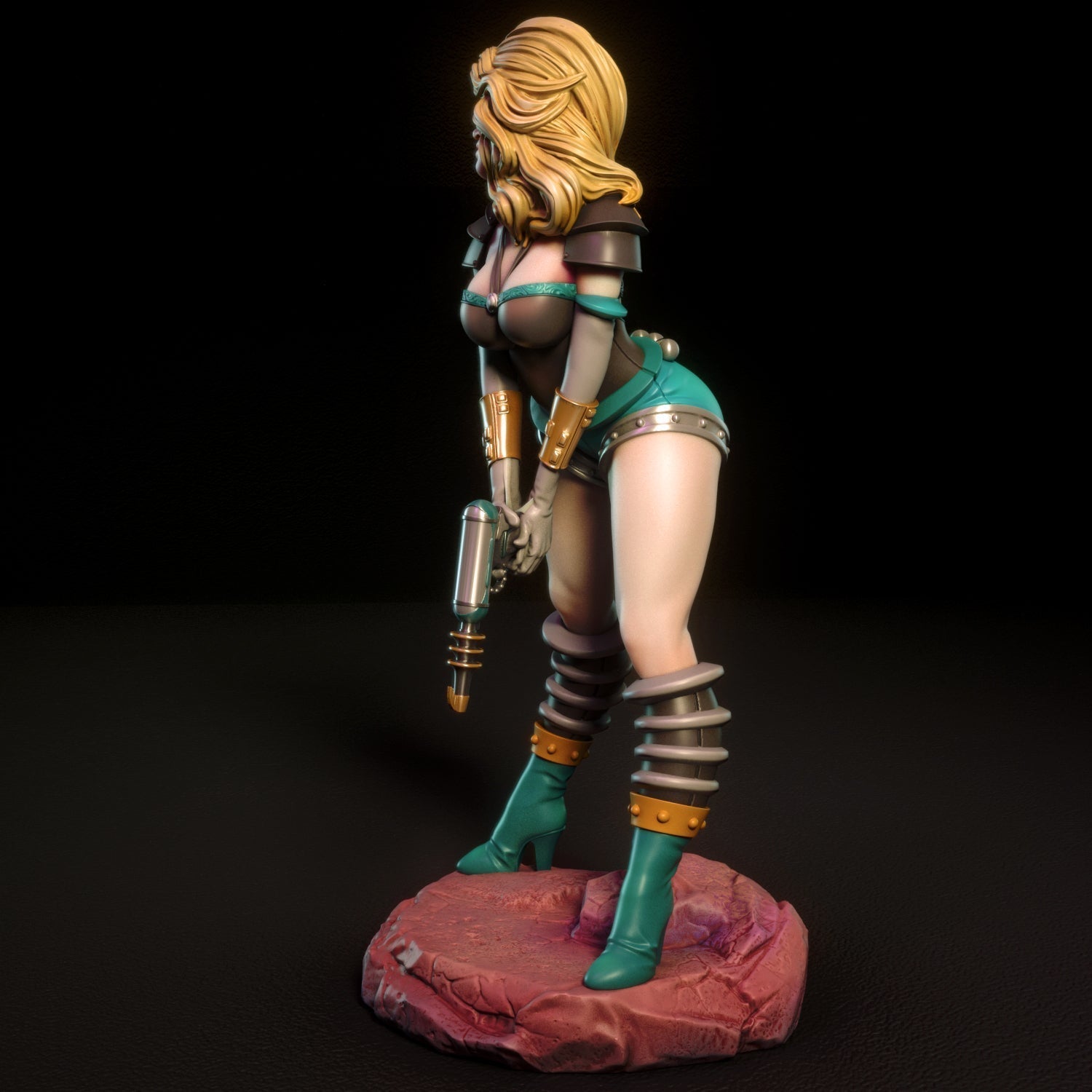 Janet (Scanty), pin-ups Miniatures by Torrida - Ravenous Miniatures