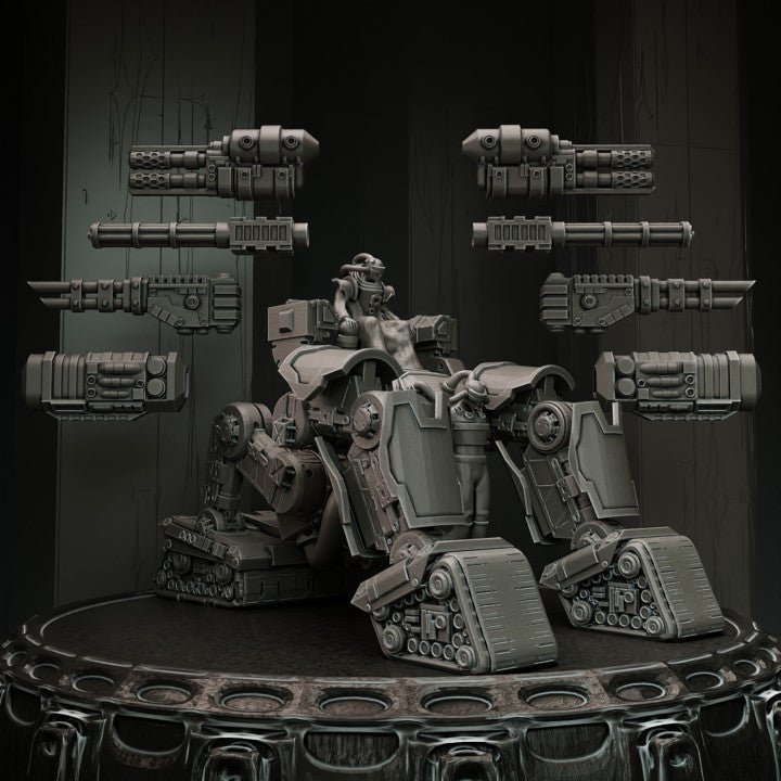 Juggernaut engine, Resin miniatures 11:56 (28mm / 32mm) scale - Ravenous Miniatures