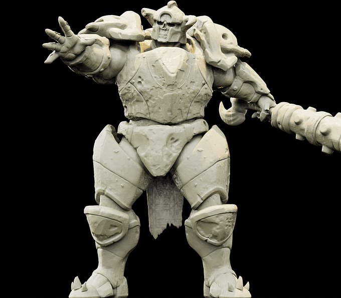 Juggernaut, Resin miniatures 11:56 (28mm / 34mm) scale - Ravenous Miniatures