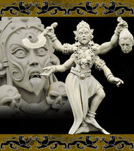 Load image into Gallery viewer, Kali (aspect), Resin miniatures 11:56 (28mm / 34mm) scale - Ravenous Miniatures
