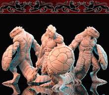 Load image into Gallery viewer, Lizard Folk, Resin miniatures 11:56 (28mm / 32mm) scale - Ravenous Miniatures
