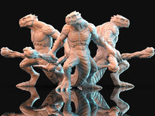 Load image into Gallery viewer, Lizard Folk, Resin miniatures 11:56 (28mm / 32mm) scale - Ravenous Miniatures
