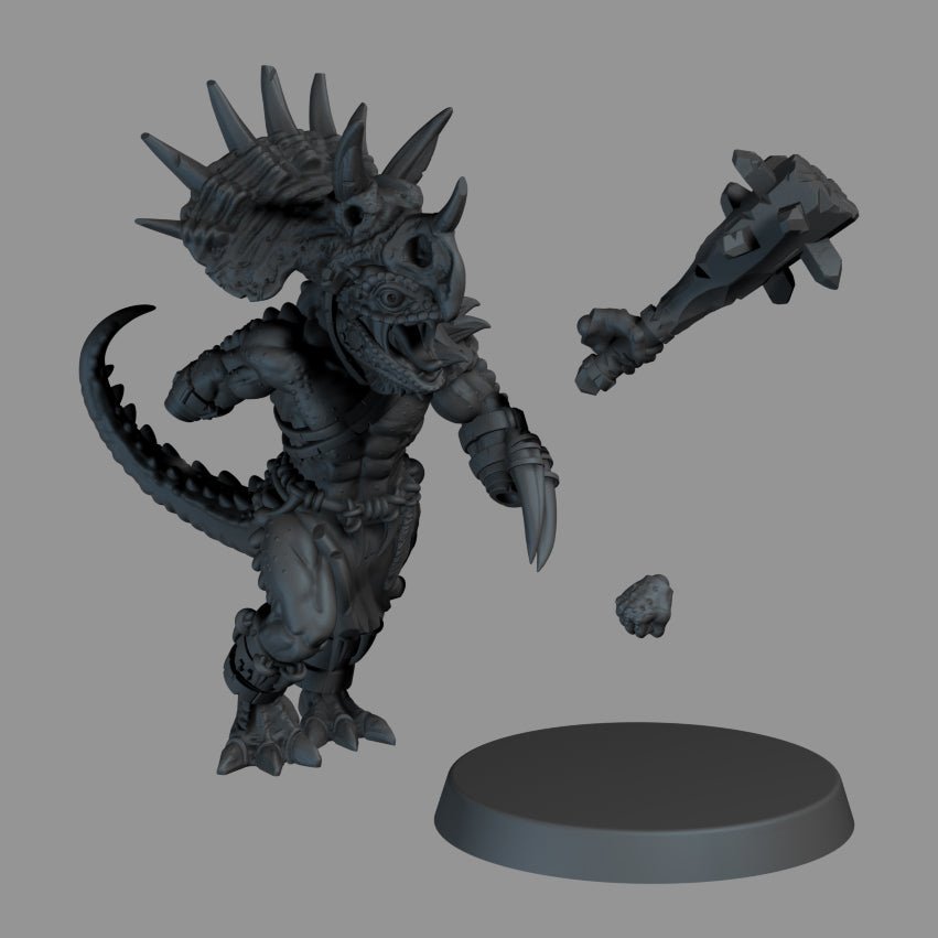 Lizardfolk berserker - Ravenous Miniatures