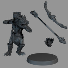 Load image into Gallery viewer, Lizardfolk Hunter - Ravenous Miniatures
