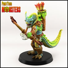 Load image into Gallery viewer, Lizardfolk Sniper - Ravenous Miniatures
