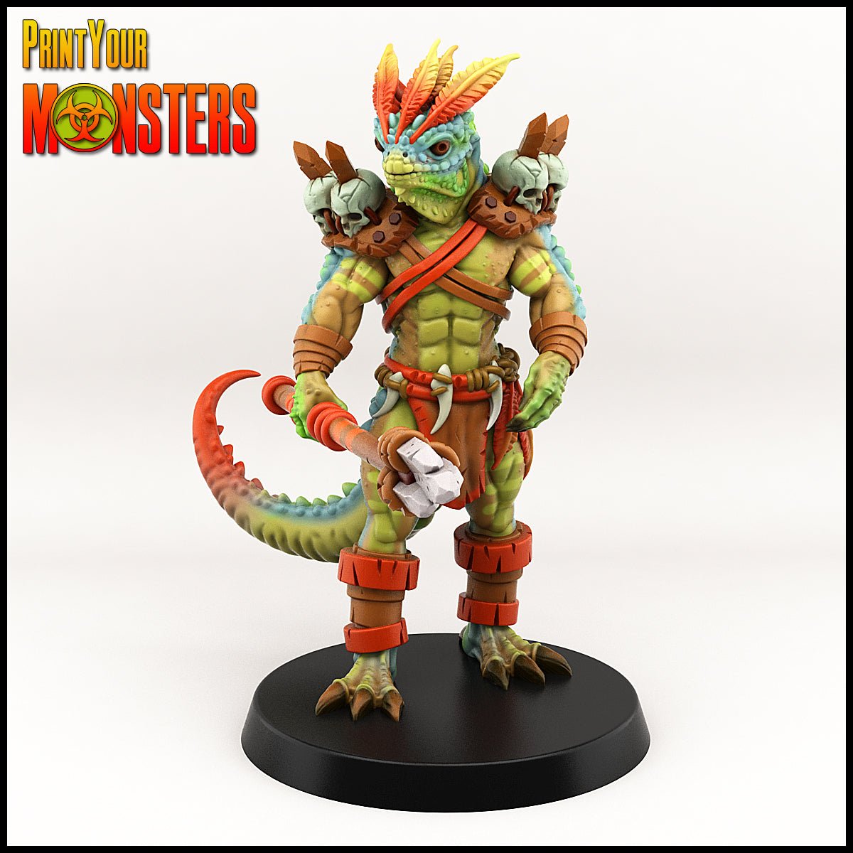 Lizardfolk Spear - Ravenous Miniatures