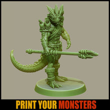 Load image into Gallery viewer, Lizardfolk Spear - Ravenous Miniatures

