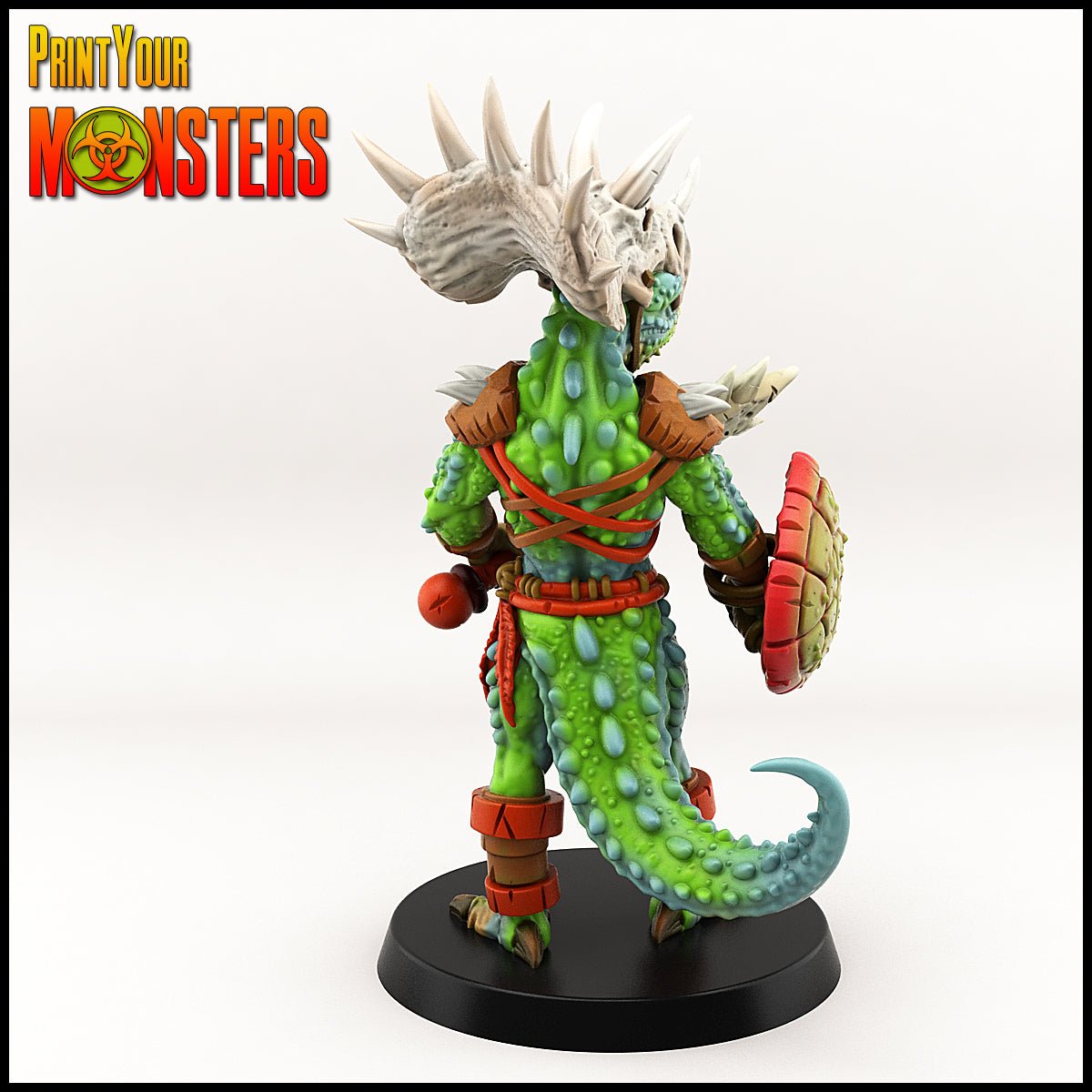 Lizardfolk Tribe guard - Ravenous Miniatures