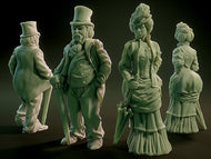 Lord and Lady, Resin miniatures 11:56 (28mm / 34mm) scale - Ravenous Miniatures