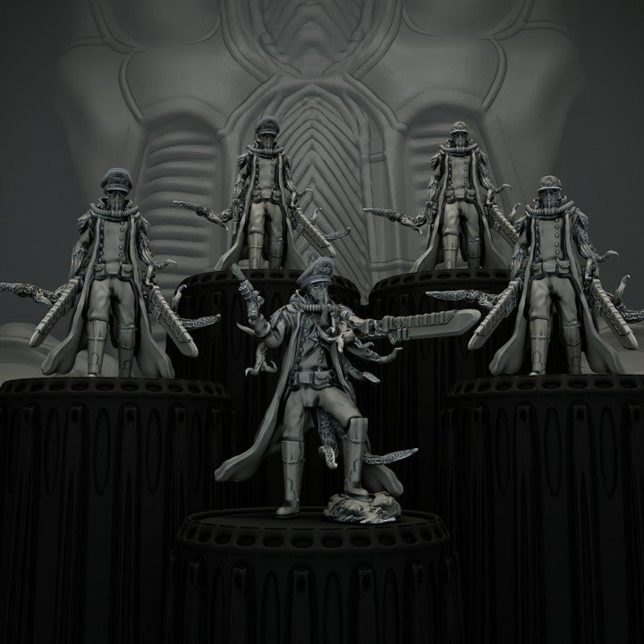 Magistrate Corrupted, Resin miniatures 11:56 (28mm / 32mm) scale - Ravenous Miniatures