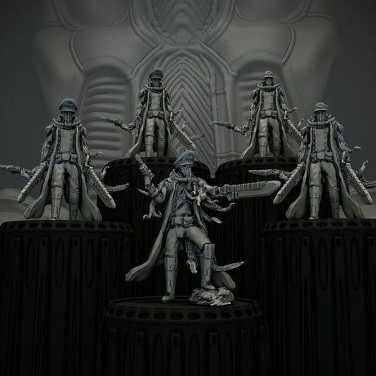 Magistrate Corrupted, Resin miniatures 11:56 (28mm / 32mm) scale - Ravenous Miniatures