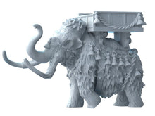 Load image into Gallery viewer, Mammoth, Resin miniatures 11:56 (28mm / 32mm) scale - Ravenous Miniatures
