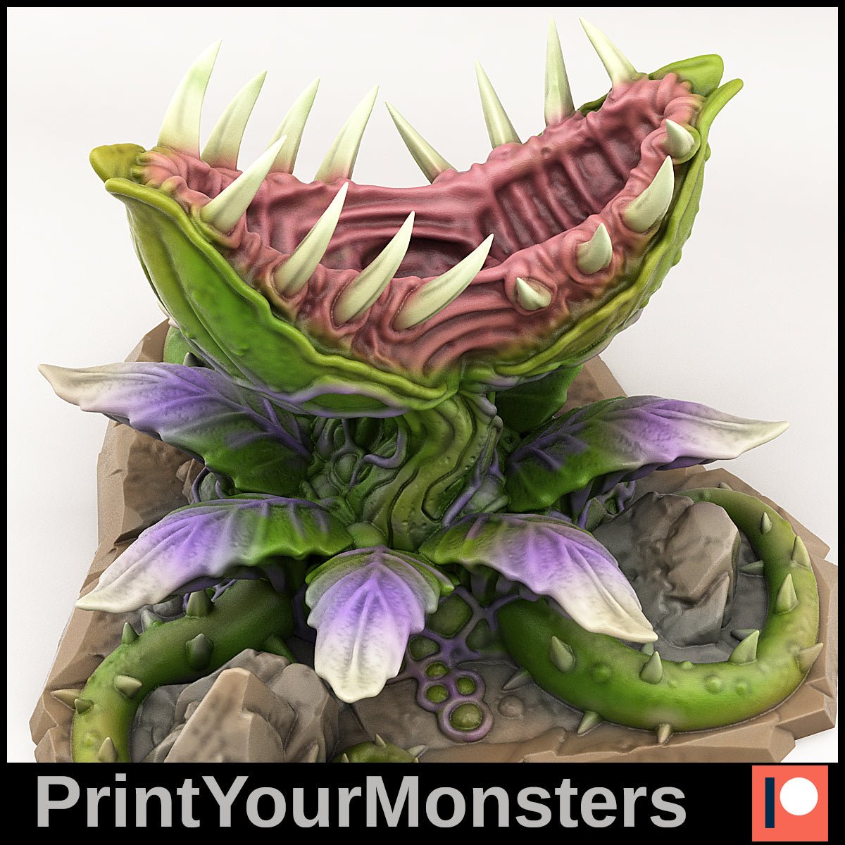 Man eating Venus fly trap - Ravenous Miniatures