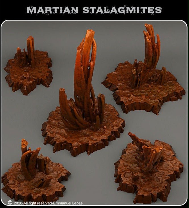 Martian Stalagmites - Ravenous Miniatures