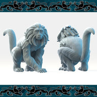 Monkey, Resin miniatures 11:56 (28mm / 32mm) scale - Ravenous Miniatures