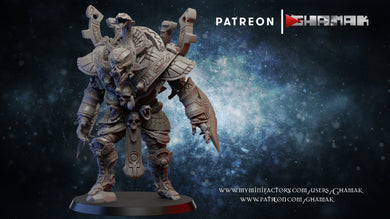 Mummified Cyclops, Resin miniatures 11:56 (28mm / 32mm) scale - Ravenous Miniatures
