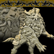 Load image into Gallery viewer, Nian, Resin miniatures 11:56 (28mm / 34mm) scale - Ravenous Miniatures
